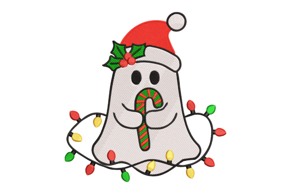 Candy Cane Ghost: A Designer’s Embroidery Review