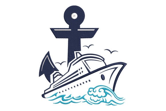 Cruise Ship Anchor: An Embroidery Design Review