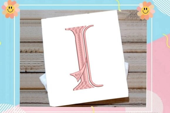 Initial I Elegant Vintage Monogram Review