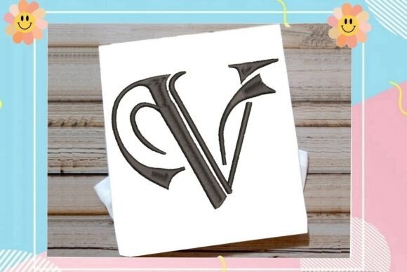 Initial V Elegant Vintage Monogram Review