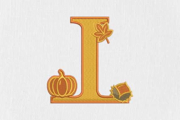 Letter I Autumn Monogram: A Designer’s Review
