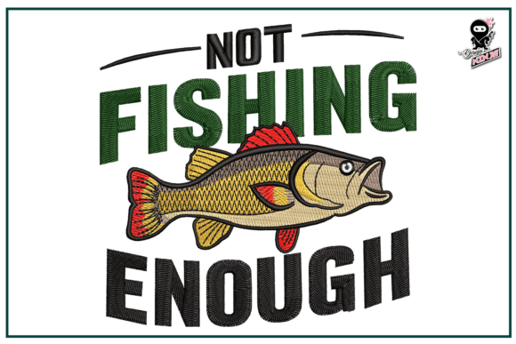 Not Fishing Enough: A Designer’s Embroidery Review