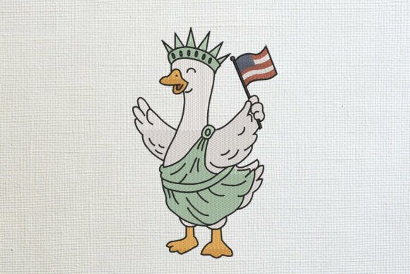 Patriotic Liberty Goose: Etsy Seller Review