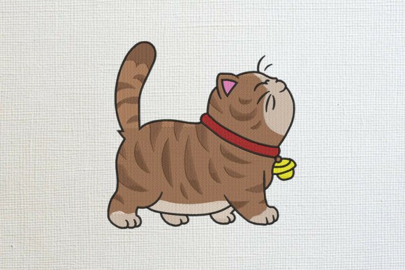 Playful Prancing Tabby Cat: A Designer Review