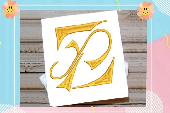 Reviewing Initial Z Elegant Vintage Monogram