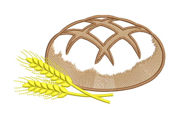 Rustic Bread Wheat – Bakery Embroidery Review