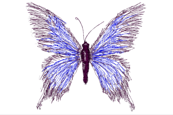 Sketch Style Butterfly: A Boutique Sweatshirt Review