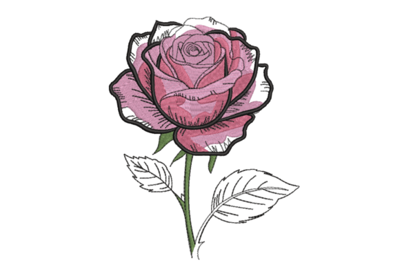 Sketched Pink Rose: A Craft Fair Seller’s Review