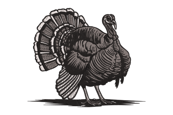Thanksgiving Turkey Bird: A Designer’s Stitch Test