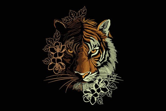 Tiger and Flower: Boutique Apparel Embroidery Review