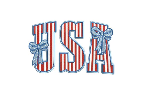 USA Letters with Patriotic Bows: A Designer’s Review